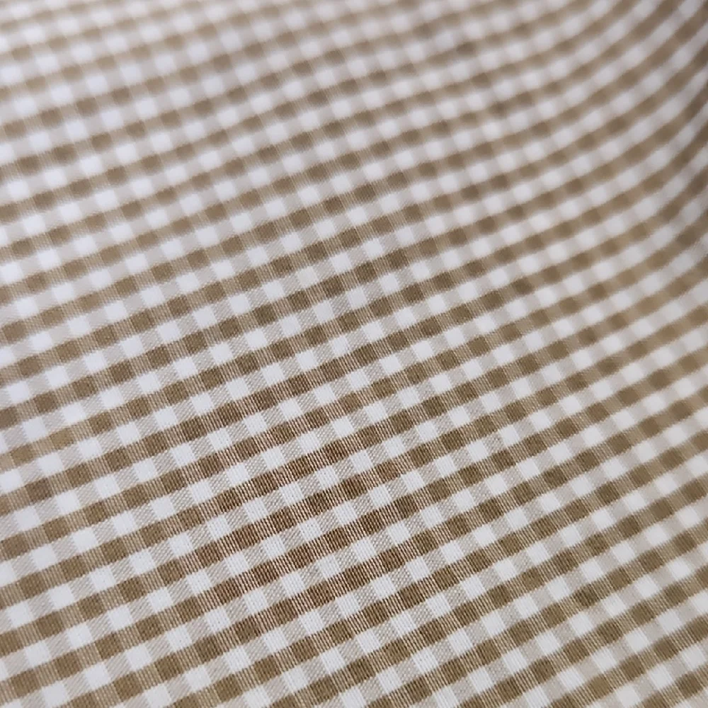 Banana Republic Men's Brown Checkered Button Down Shirt